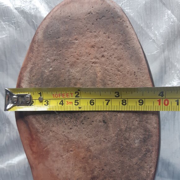 Johnston & Murphy SZ 9.5 Alligator Imprinted Men's Brown Leather Tassel Loafers - Picture 8 of 16